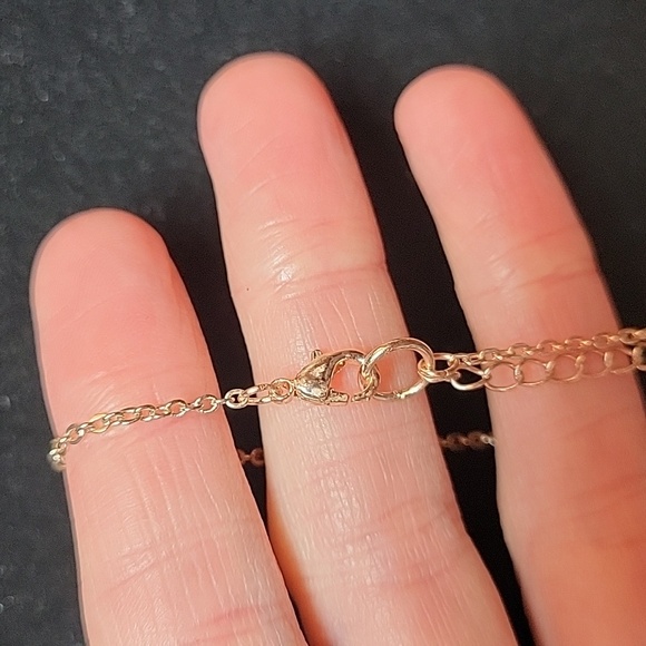 Lauren Conrad Extra Long Rose Gold Floral Tassel Necklace - Picture 5 of 6